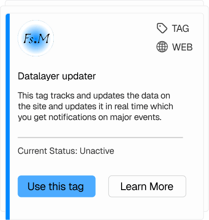 Updated Tag Manager templates